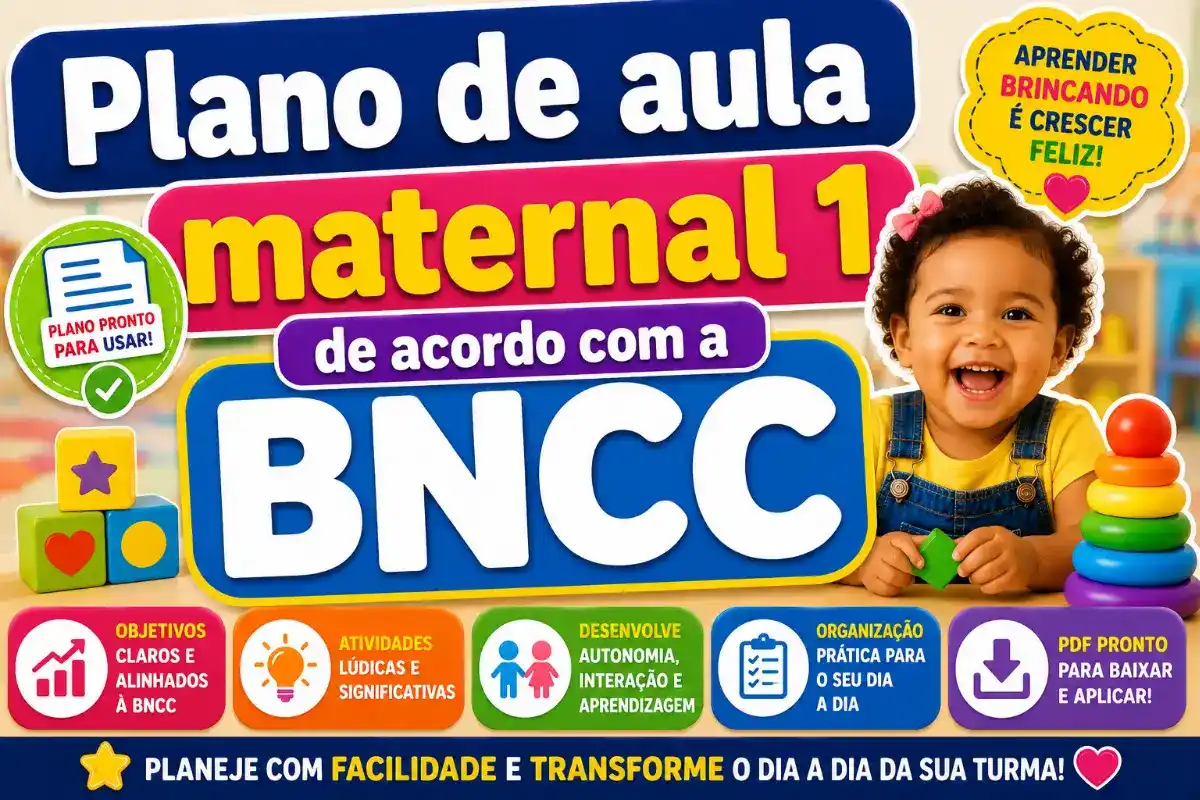 Plano de aula maternal 1 de acordo com a BNCC