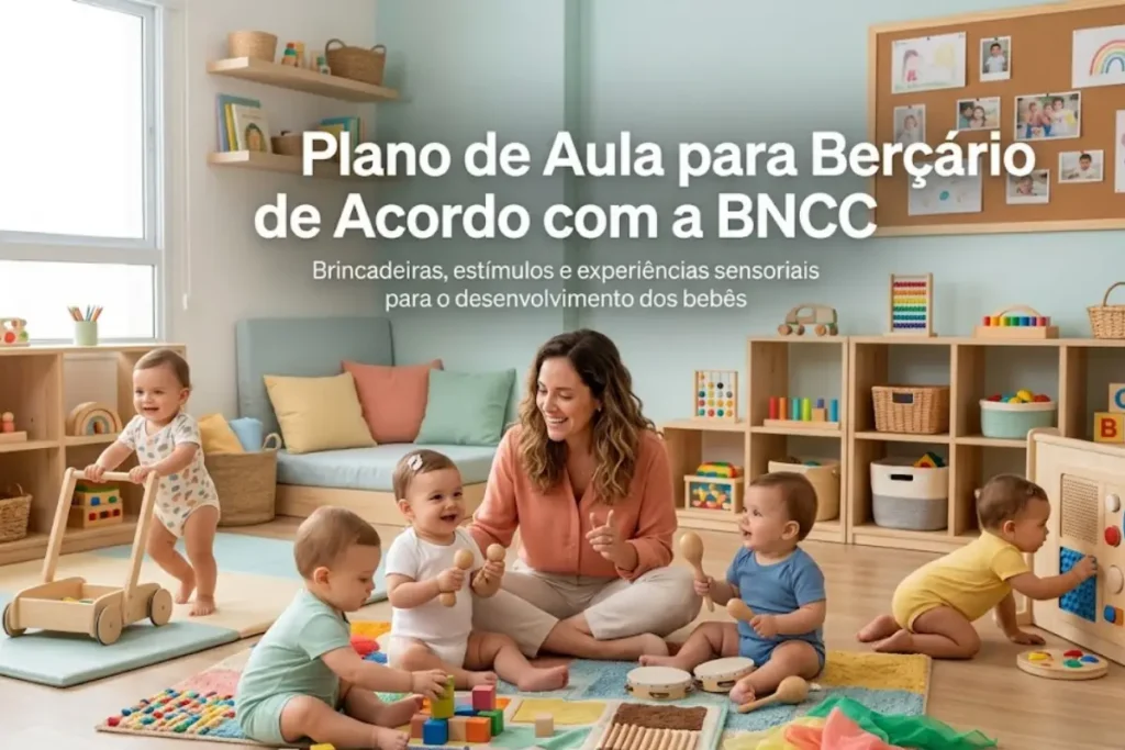 Plano de aula para berçário de acordo com a BNCC