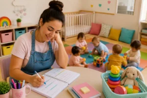 Como criar um plano de aula semanal para berçário?