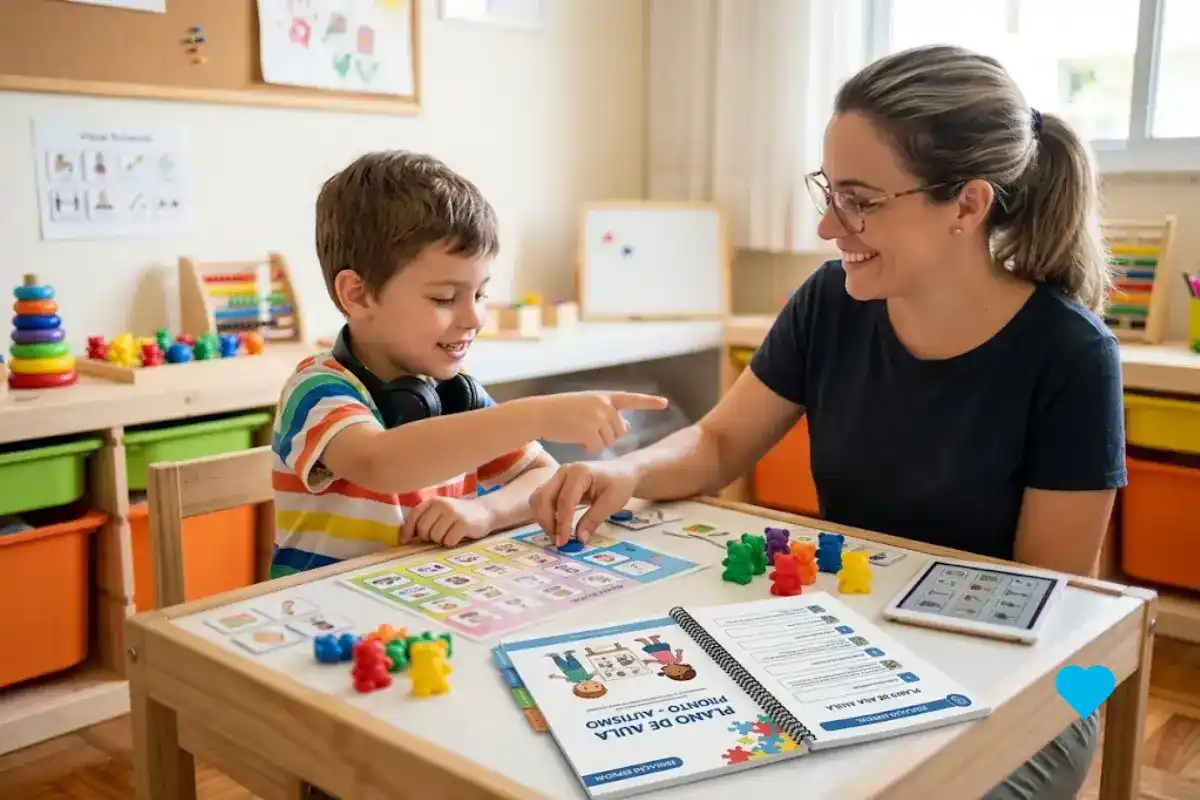 Educação especial plano de aula pronto para autismo PDF