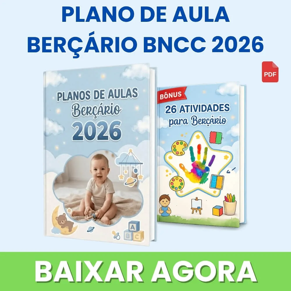 Plano de Aula para Berçário de Acordo com a BNCC para Imprimir PDF