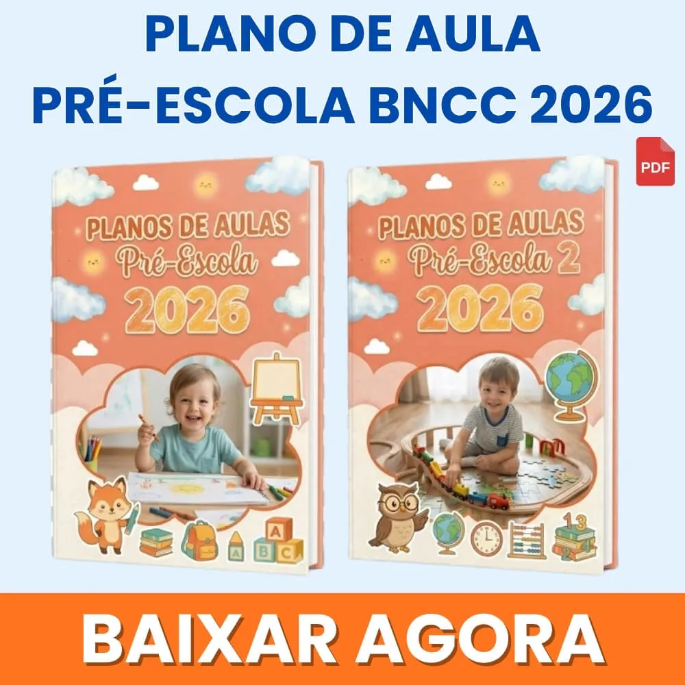 Plano de Aula Pré-Escola em PDF Pronto para Imprimir
