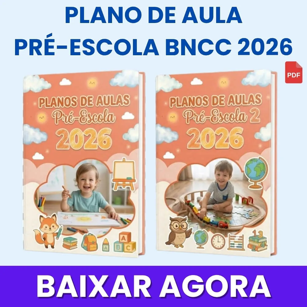 Plano de Aula Pré-Escola em PDF Pronto para Imprimir