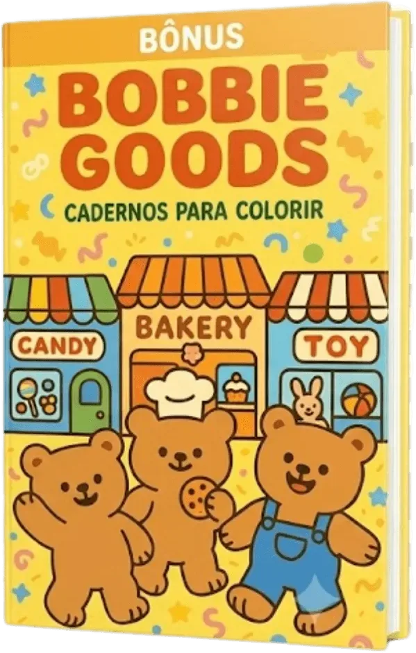 Bônus — Caderno de Colorir Bobbie Goods