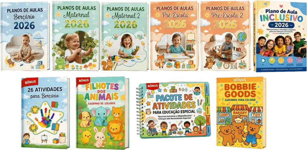 Kit Planos de Aula Infantil 2026 + Bônus