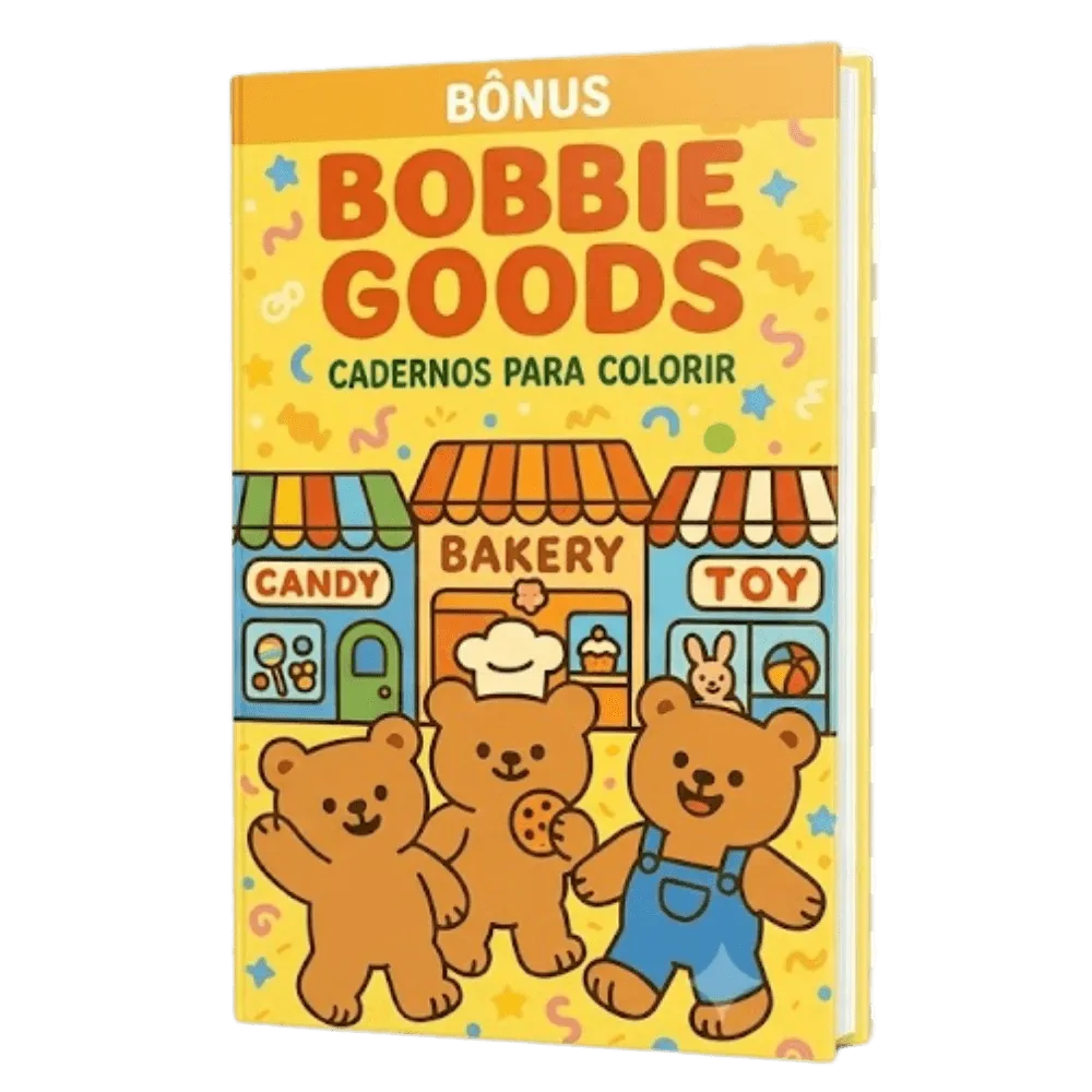 Bônus — Caderno de Colorir Bobbie Goods