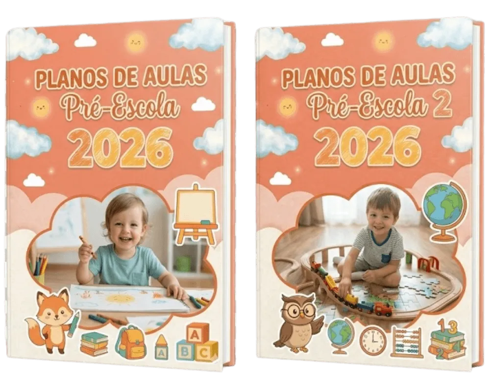Planos de Aula Pré-Escola Vol 1 e Vol 2 2026
