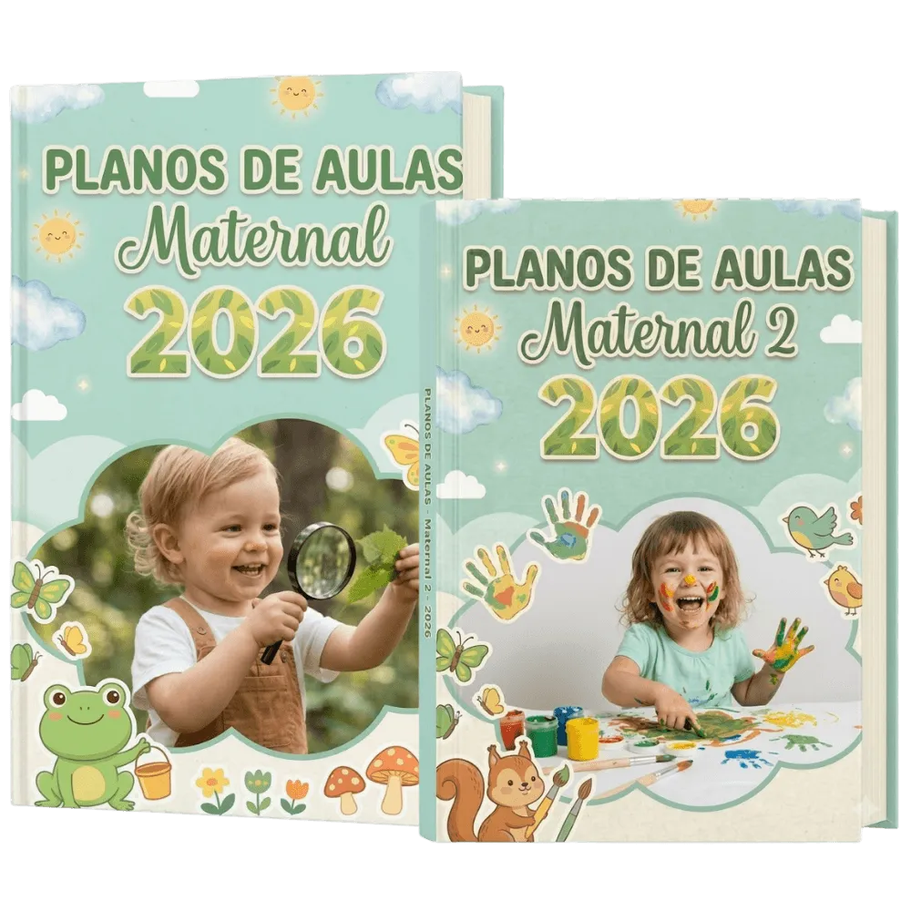 Planos de Aula Maternal Vol 1 e Vol 2 2026
