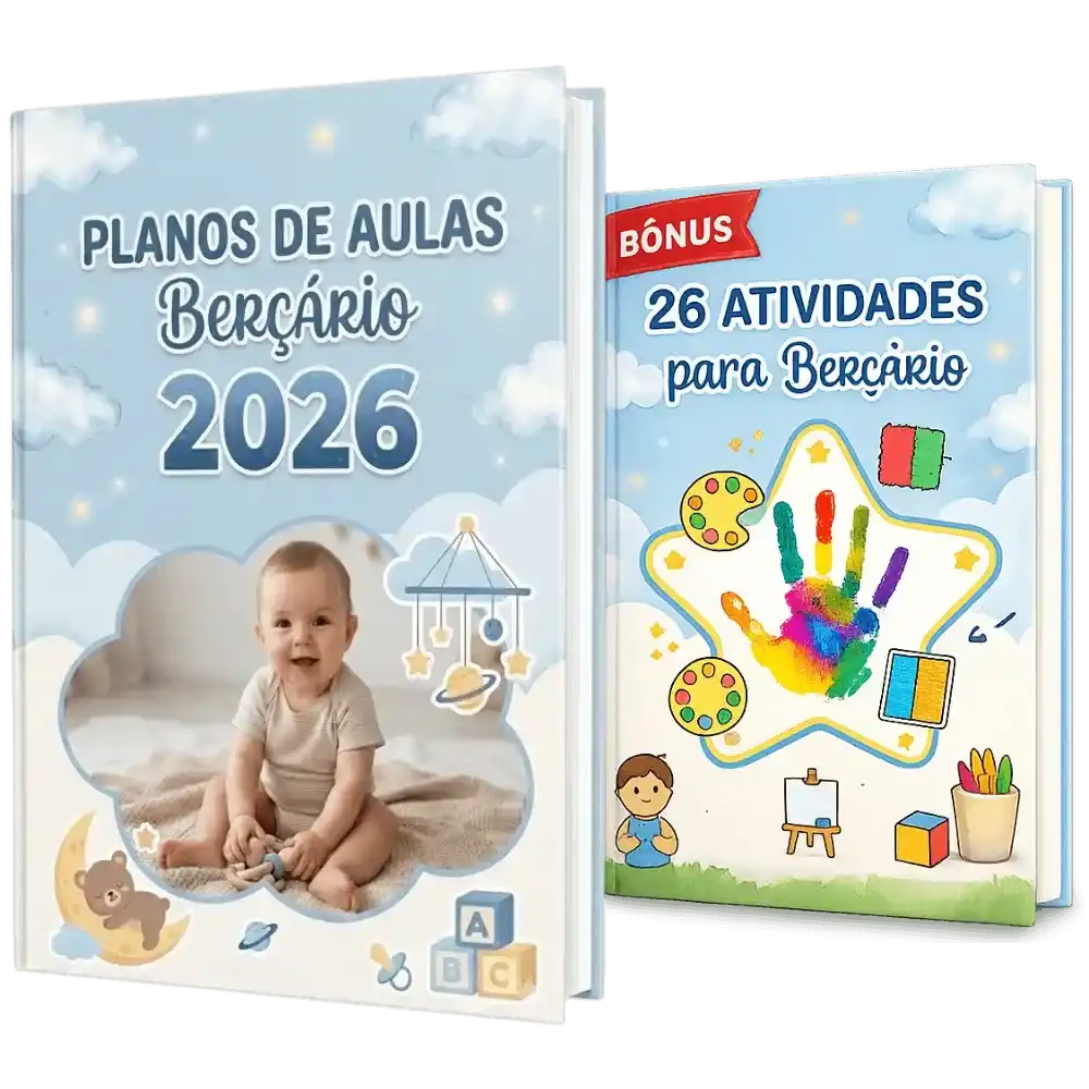 Planos de Aula Berçário 2026 + Bônus 26 Atividades